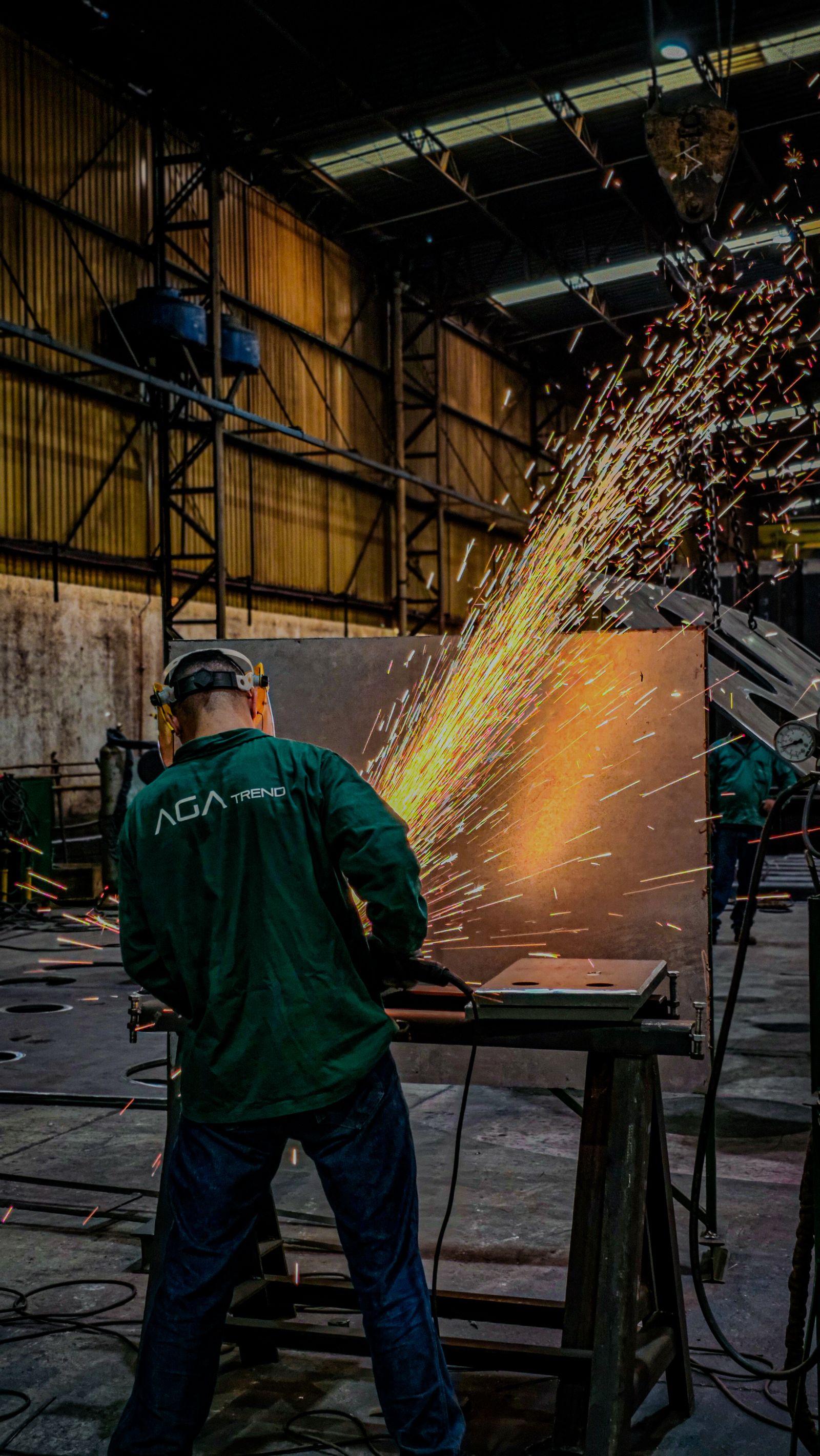 Fabrication shop wide view