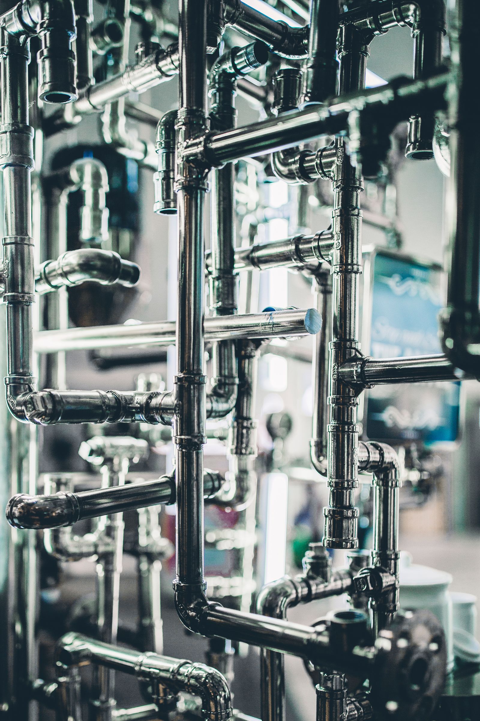 Fabrication shop interior